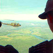 on the way to a hot lz